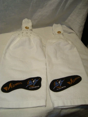 Washington Wizards NBA Set of 2 Handmade Hand/Golf/Bar/Refrigerator/Stove Towels Cover