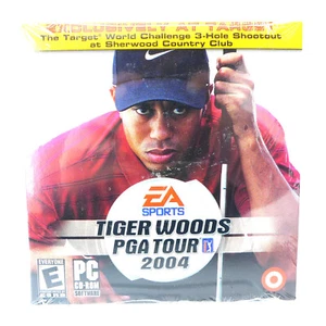 Tiger Woods PGA Tour 2004 PC CD-ROM Target Exclusive – Brand New - Picture 1 of 2