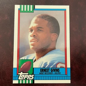 1990 Topps TIFFANY Set ERNEST GIVINS #228 HOUSTON OILERS ** MINT ** HIGH GRADE - Picture 1 of 2