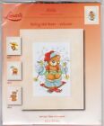 Lanarte Embroidery Pack Cross Stitch Count Pattern Pack - Bolly the Bear - Winter