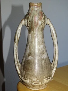 VINTAGE VASE DENBAC STYLE ART NOUVEAU POTTERY FRANCE height 8,66" - Picture 1 of 11