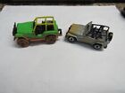 Set of Two Matchbox Jeep Wranglers 1998 4x4 Diecast Cars