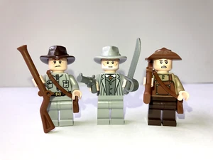 **NEW** 100% LEGO Civil War Robert E. Lee Army Soldiers Minifigures Officer - Picture 1 of 5