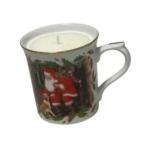 Ulterior Votives Santa Christmas Sugar Cookie Scented Handmade Soy Candle New - Imagen 1 de 4