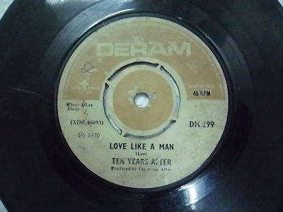TEN YEARS AFTER DM 299 RARE SINGLE 7" INDIA INDIAN 45 rpm VG- - Image 1 of 2