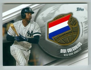 2020 Topps Series 1 Global Game Medallion Relic GGM-DG Dedi Gregorius Yankees - Bild 1 von 1