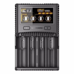 Nitecore SC4 Superb Charger Universal 4-Slot Charger for Li-ion/IMR Batteries - Picture 1 of 12