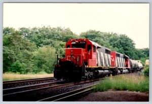 CN 5174- 5190 Train, WB on Oakville Sub., Ontario, 1993 4x6 Photo - Picture 1 of 2