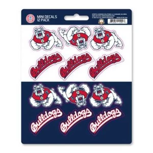 Fresno State University Bulldogs - Set Of 12 Sticker Sheet - Picture 1 of 1