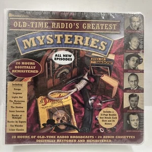 Old Time Radio's Greatest Mysteries 20 Cassettes - 20 Hours Of Radio Broadcasts - Picture 1 of 1