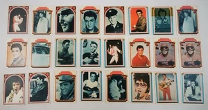 ELVIS PRESLEY Trading Cards 1978 Boxcar Enterprises UK Original Lot of 22 x - Bild 1 von 13
