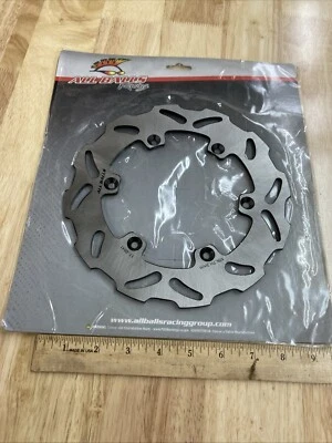Brake Rear Rotor Kawasaki Suzuki rm250 drz 400 125 klx rm 1989-2022 stainless - Image 1 of 4