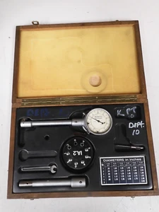 Interapid .8-2"/.0001" Dial Bore Gage Set w/ case - PX67 - Picture 1 of 4