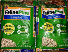 Feline Pine Original 100% Natural Cat Litter 20lb (pack of 2 )