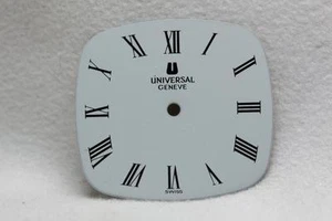 Genuine Universal Geneve White Dial - W 26mm x H 24mm New Old Stock - Picture 1 of 2
