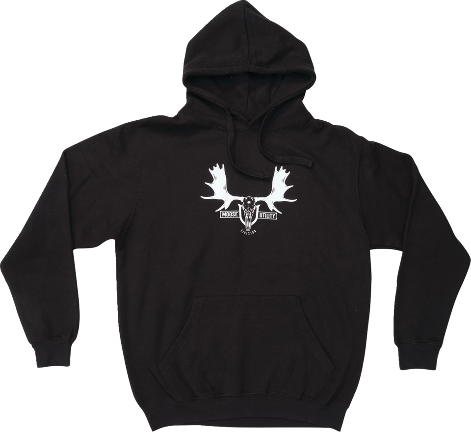 Moose Racing Mud Euro Hoodie Black - Image 1 of 1