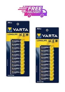 Varta AA Alkaline Batteries 2 x 30 High Performance Alkaline - 60 Batteries - Picture 1 of 1