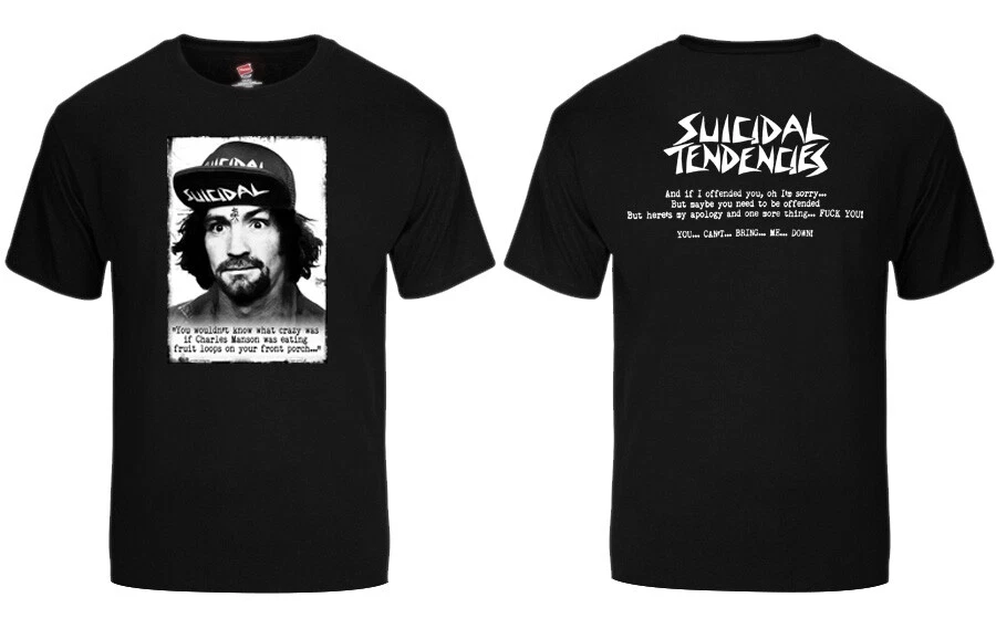 SUICIDAL TENDENCIES official CHARLIE T-SHIRT Dogtown Punk - Image 1 of 1