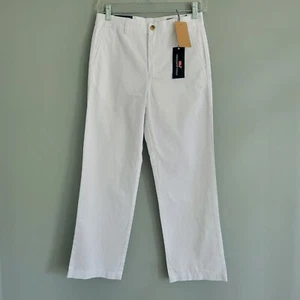 Vineyard Vines Breaker Chino Pants, Girls 14, White - Picture 1 of 8
