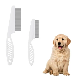 Peine antipulgas para perros gatos 2 un. Peine de aseo multifuncional para mascotas Com - Imagen 1 de 7