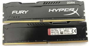 Kingston HYPERX 16GB kit 2x8GB DDR4 2133MHZ GAMING RAM DIMM HX421C14FBK2/16 288p - Picture 1 of 2