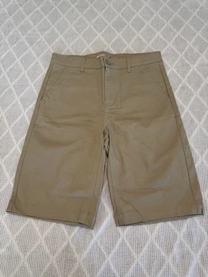 NWOT* Old Navy Boys Size 14 Chino Uniform Shorts Adjustable Waist Khaki - Image 1 of 2