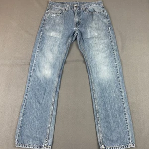 Levis Jeans Herren 32x34 Blau 559 Relaxed Straight Distressed Light Wash Workwear - Bild 1 von 12