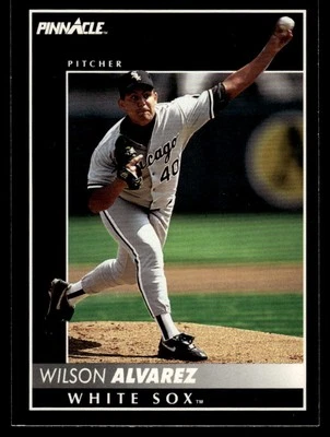 1992 Pinnacle #192 Wilson Alvarez - Image 1 of 2