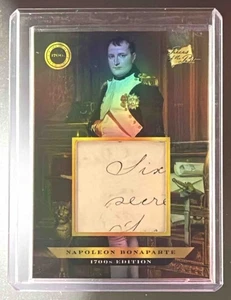 2024 Super Products Pieces of the Past 1800s Edition Napoleon Bonaparte #103 - Picture 1 of 2