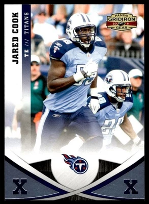 2011 Panini Gridiron Gear Platinum Jared Cook 12/25 Titans #150 A1 - Image 1 of 2