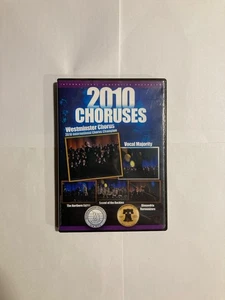 2010 International Choruses Westminster Chorus Barbershop Harmony Society DVD - Imagen 1 de 3