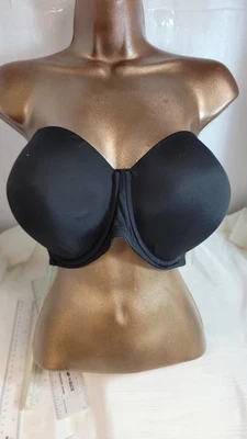 Motherhood Maternity - Sujetador convertible sin tirantes con aros 40DDD NEGRO Foto 1 de 4