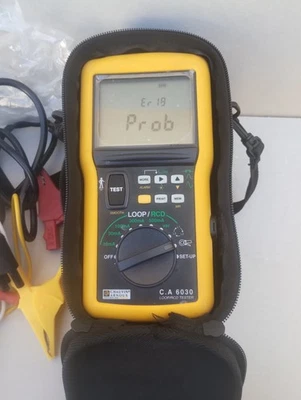 Testeur d'isolement et de continuité Chauvin Arnoux Ca 6526, 50V, 1000V - Photo 1/4