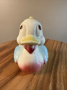 Shawnee Ceramic Duck Planter Multicolor Vintage 1940s - Picture 1 of 8