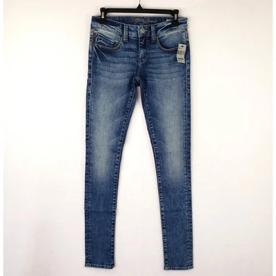 Mavi Jeans Womens Serena Low Rise Super Skinny Jeans Blue Wash Size 27/33 - Image 1 of 4