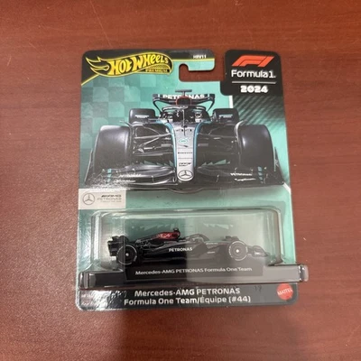 Hot Wheels (Fórmula 1) 2024 - "Mercedes-AMG Petronas Formula One Team (#44)" Foto 1 de 2