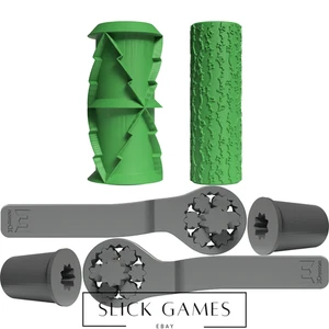 Christmas Tree Clay Texture Pattern Roller | 3D Printed, 3D Crafts & Tools - Picture 1 of 6