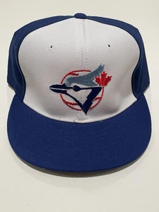 Vintage New Era Toronto Blue Jays Fitted Cap Hat 7 3/8 5950 Diamond Collection - Picture 1 of 7