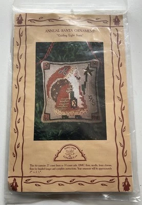 Homespun Elegance 年度圣诞老人装饰品套件 - 指导灯圣诞老人 - 密封 — 第 1/4 张图片