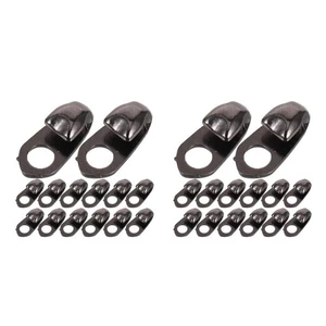  2 Pieces Alloy Boot Lace Hooks Outdoor Shoe Climbing Buckles Eyelets - Foto 1 di 12