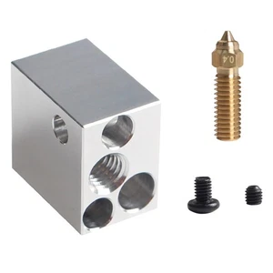 For SV07 Extruder Hotend Heating Kit Brass Nozzle High Temperature2587 - Afbeelding 1 van 8