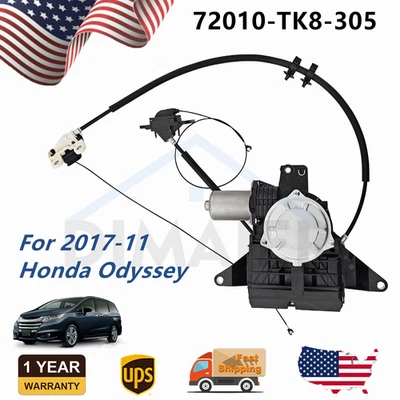 For Honda Odyssey 2011-17 Electric Sliding Door Motor Right Side 72010-TK8-305 - Image 1 of 4
