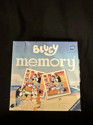 Bluey Kids Memory Game 48 Pieces Open Box - Image 1 of 4