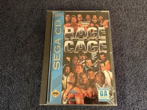 WWF RAGE IN THE CAGE - Sega Genesis 1993 VINTAGE CD SPIEL - KOMPLETT - GETESTET - Bild 1 von 6
