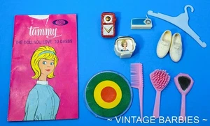 Vintage Ideal Tammy Doll Mixed Accessory Lot Mint - TLC Condition - 1960's - Picture 1 of 5