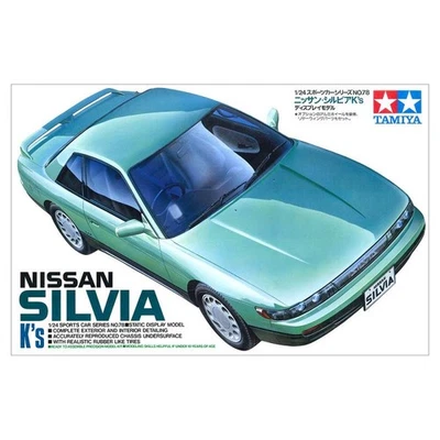 Modello Auto Nissan Silvia K's |Tamiya|24078| 1:24 Modello Carro Promozionale - Immagine 1 di 4