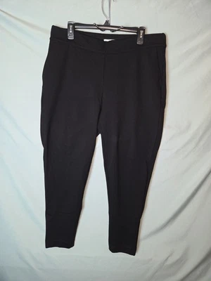 Calvin Klein Modern Essentials Slim Black Pants/Slacks Women's Sz 0X - Image 1 of 4