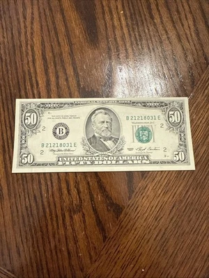 1993 $50 Bill Crisp - Image 1 of 2