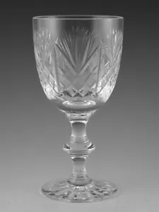 EDINBURGH Crystal - IONA Cut - Wine Glass / Glasses - 5 1/4" (1st) - Picture 1 of 1