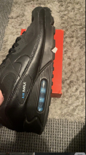 Nike Air Max 90 nere blu taglia 11 prezzo di listino £ 149